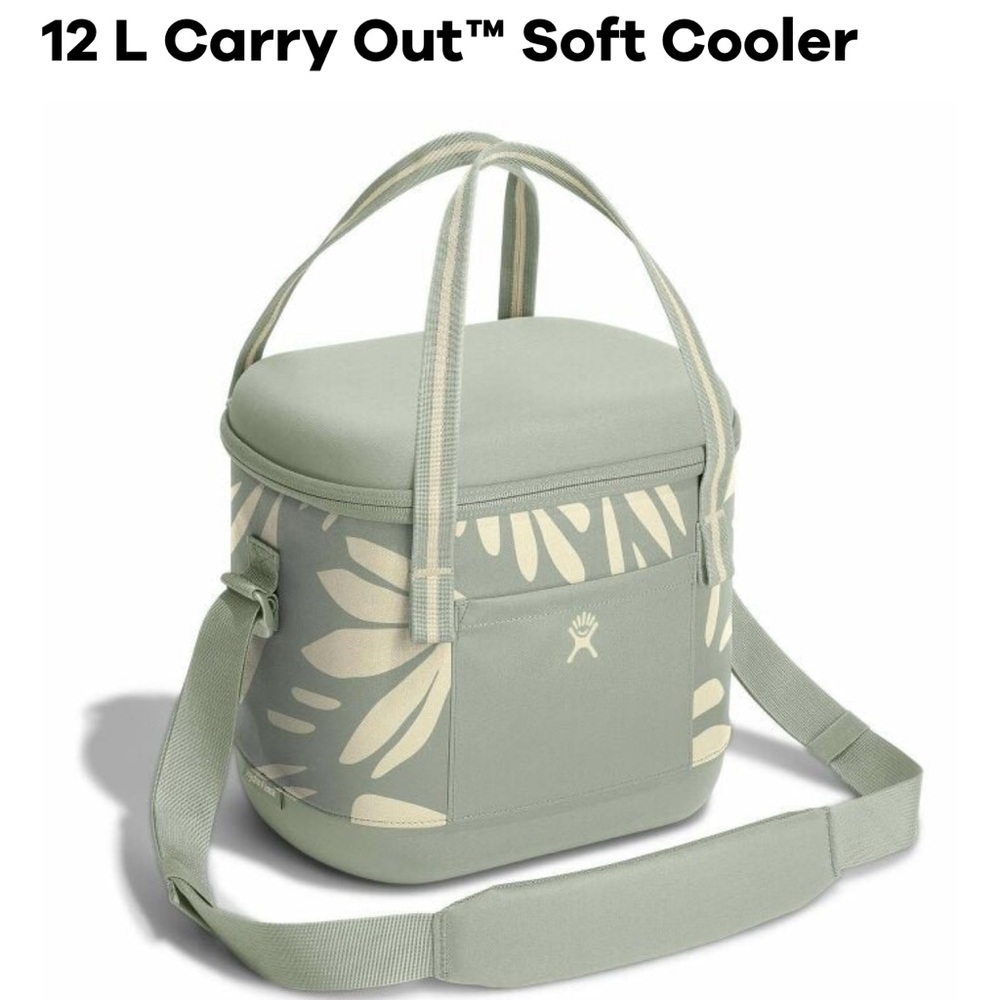 Hydro Flask Green Travel Bag with Versatile Design